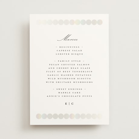 Gloss-Press Menus
