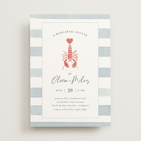 Rehearsal Dinner Invitations