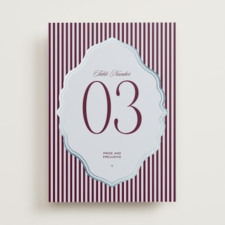Table Numbers