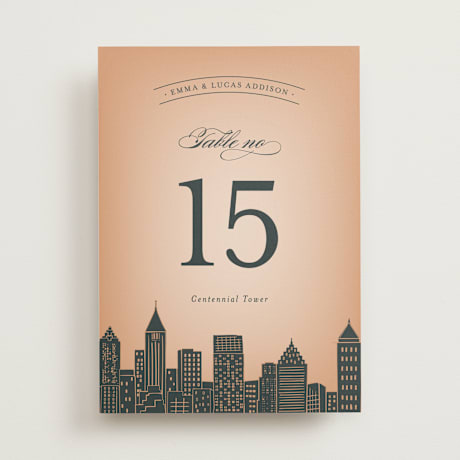 Table Numbers