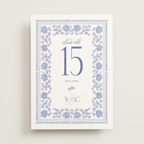 Table Numbers