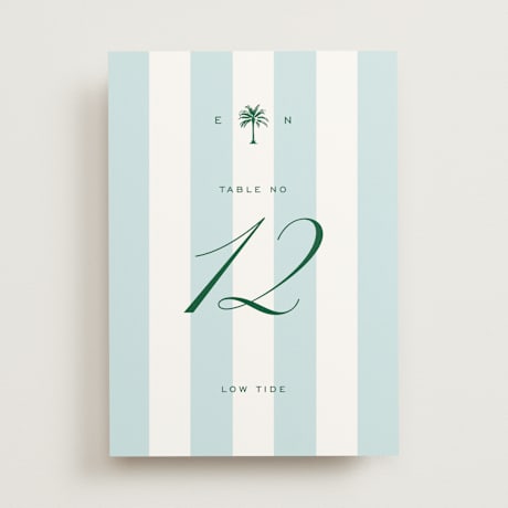 Table Numbers