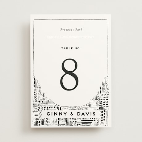 Table Numbers