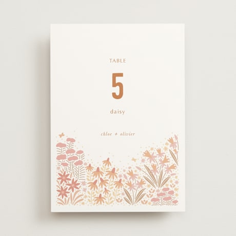 Table Numbers