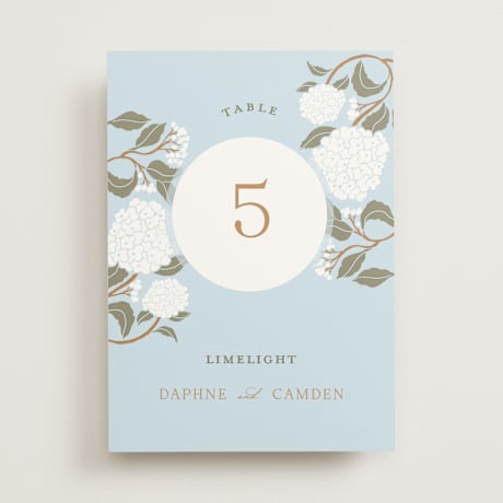 Table Numbers