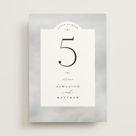 Table Numbers