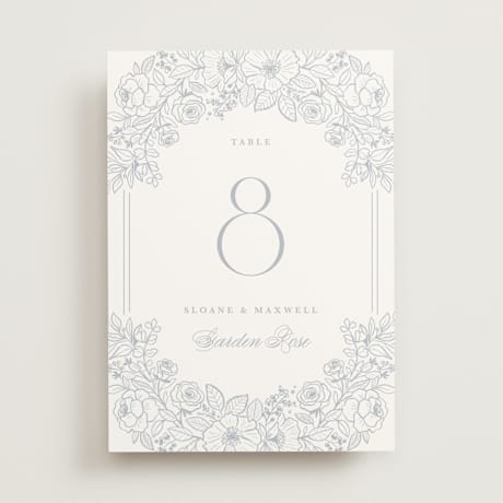 Table Numbers