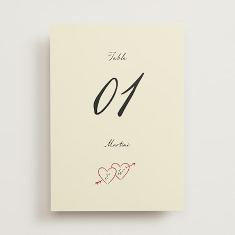 Table Numbers