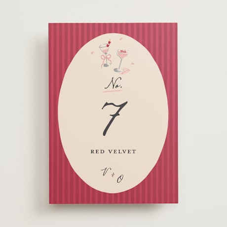 Table Numbers