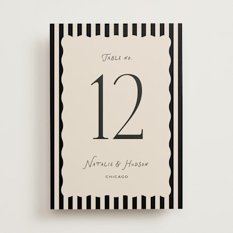 Table Numbers