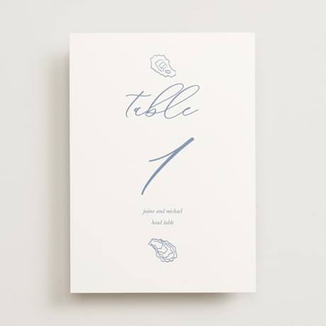 Table Numbers