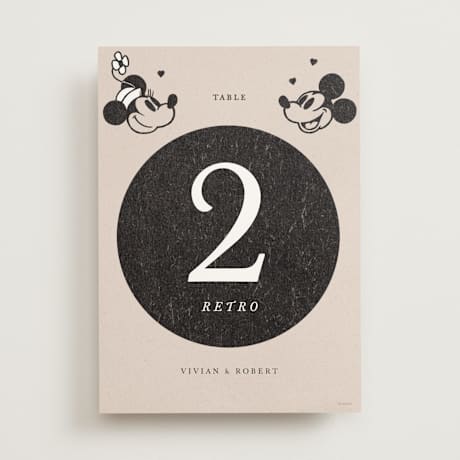 Table Numbers