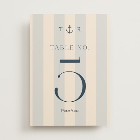 Table Numbers
