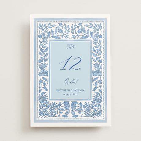 Table Numbers