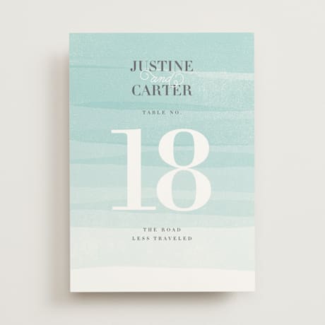 Table Numbers