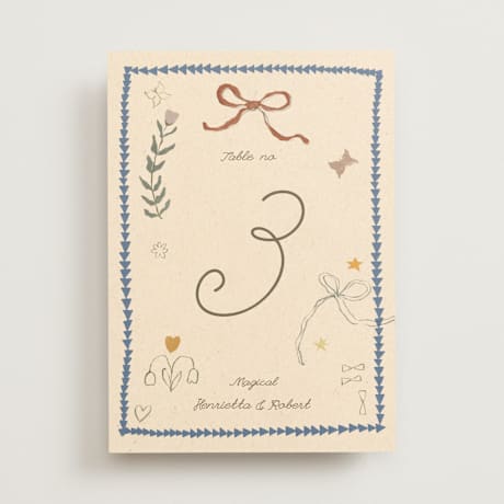 Table Numbers
