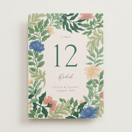 Table Numbers