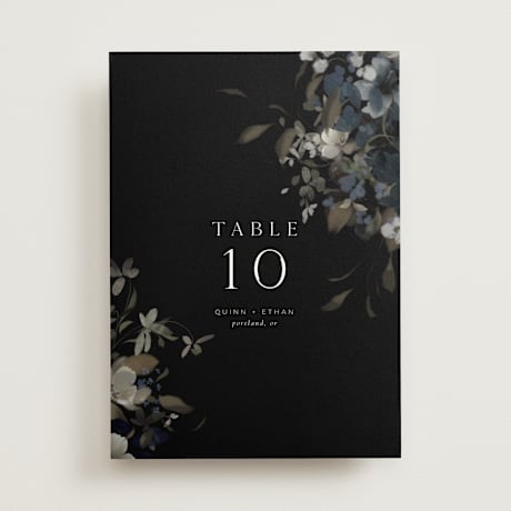 Table Numbers