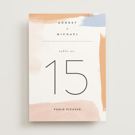 Table Numbers