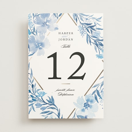 Table Numbers