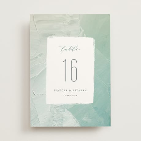 Table Numbers
