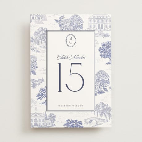 Table Numbers