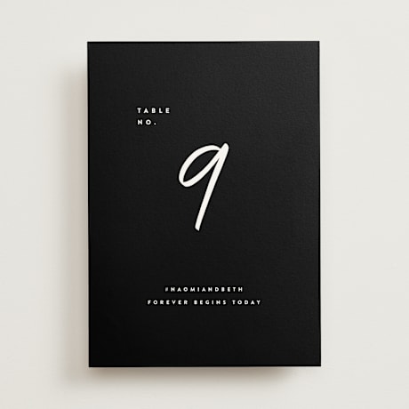 Table Numbers