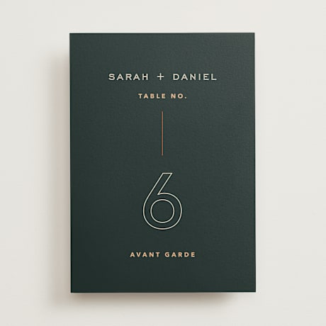 Table Numbers