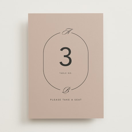 Table Numbers