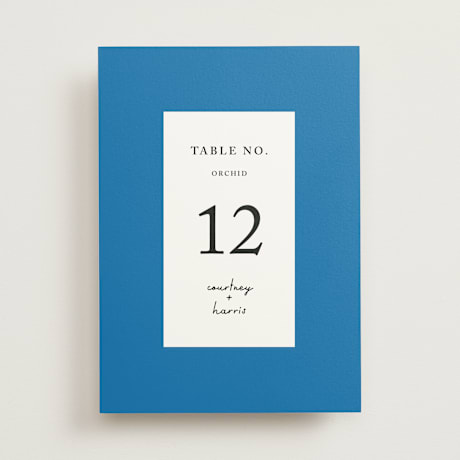 Table Numbers