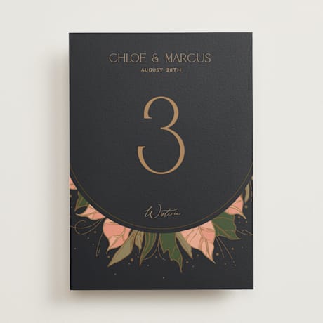 Table Numbers
