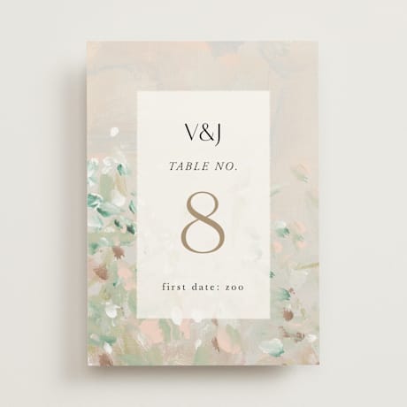 Table Numbers