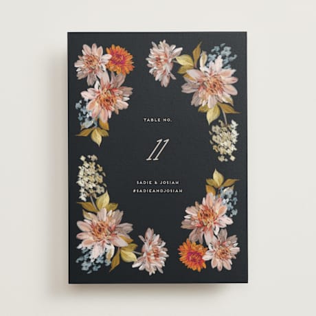 Table Numbers