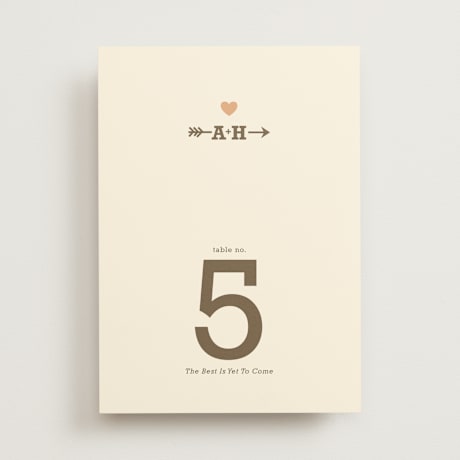Table Numbers