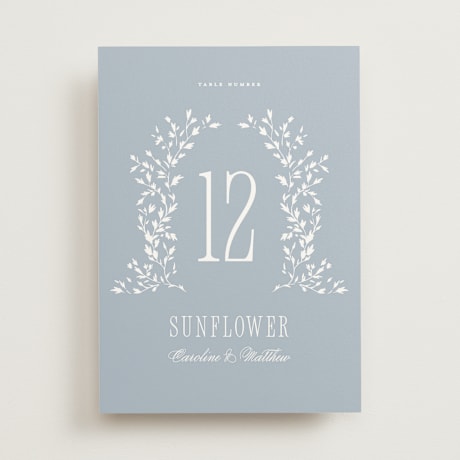 Table Numbers