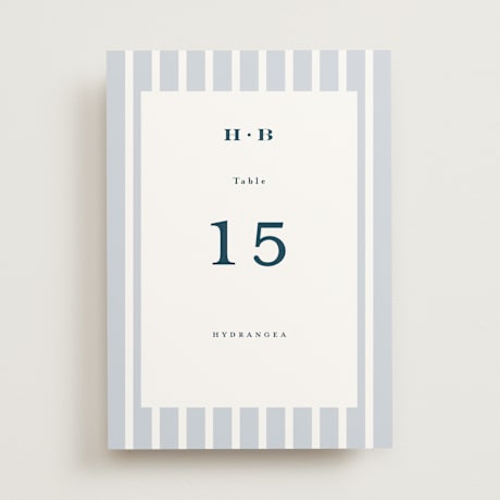 Table Numbers