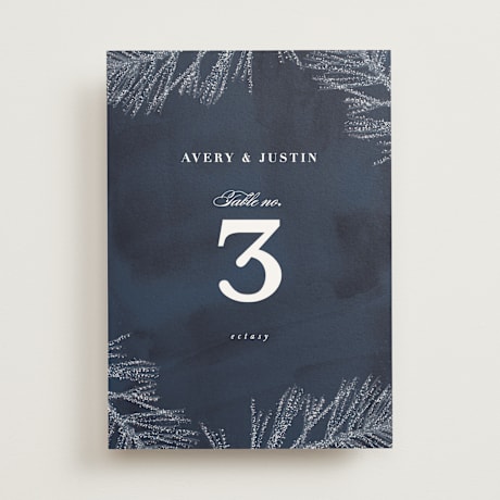 Table Numbers