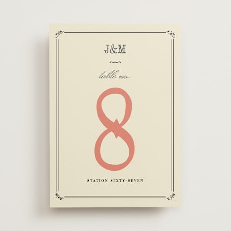 Table Numbers