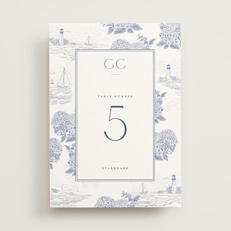 Table Numbers