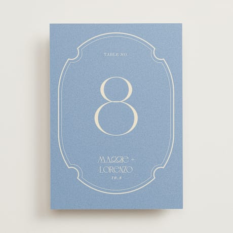 Table Numbers