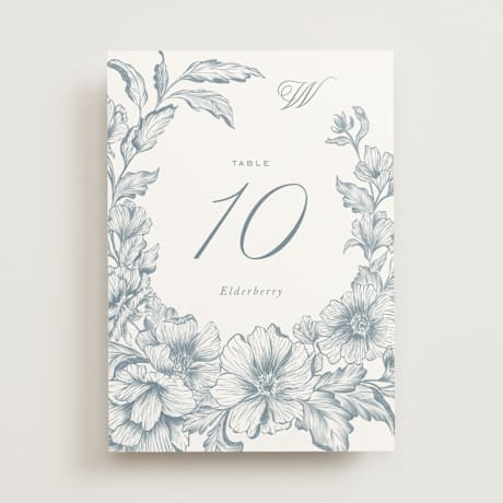 Table Numbers