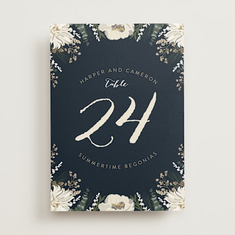 Table Numbers