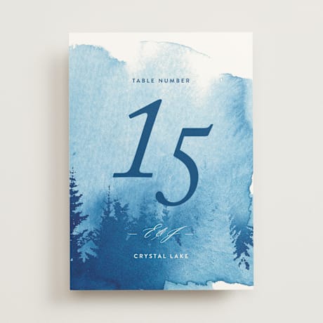 Table Numbers