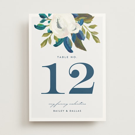 Table Numbers