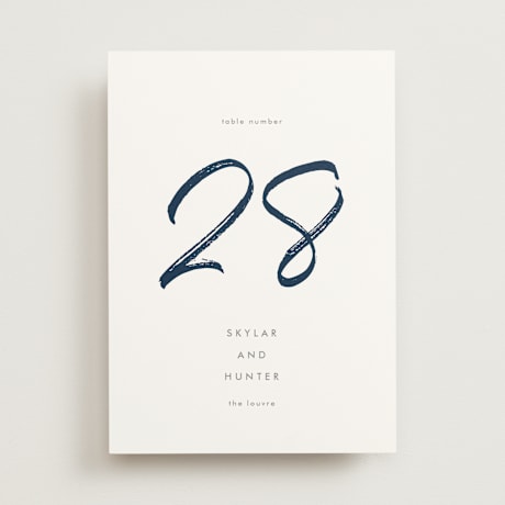 Table Numbers