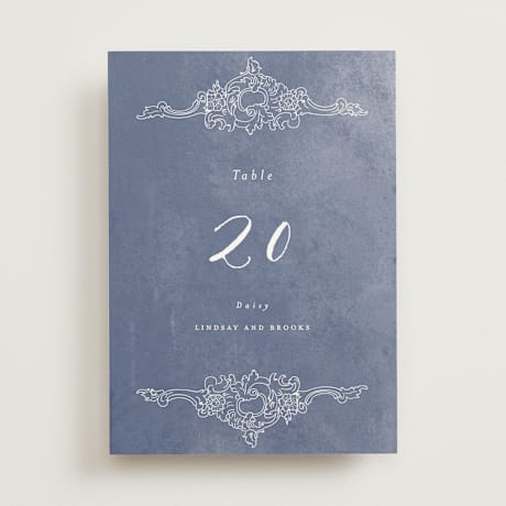 Table Numbers