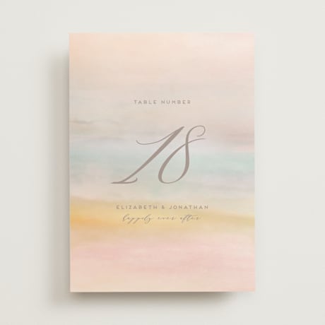 Table Numbers