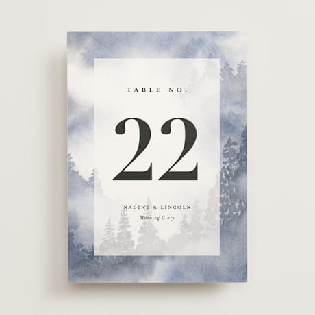 Table Numbers