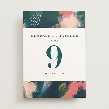 Table Numbers