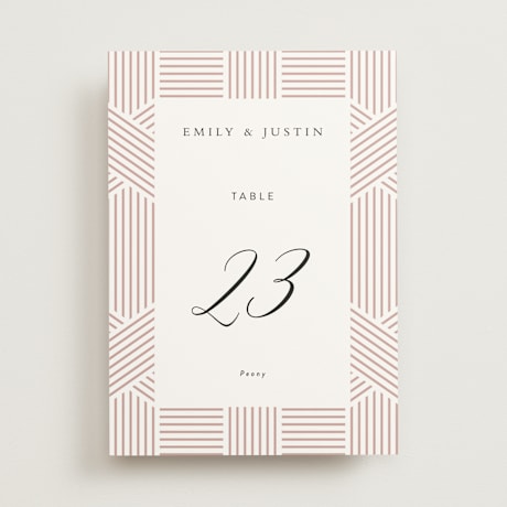 Table Numbers